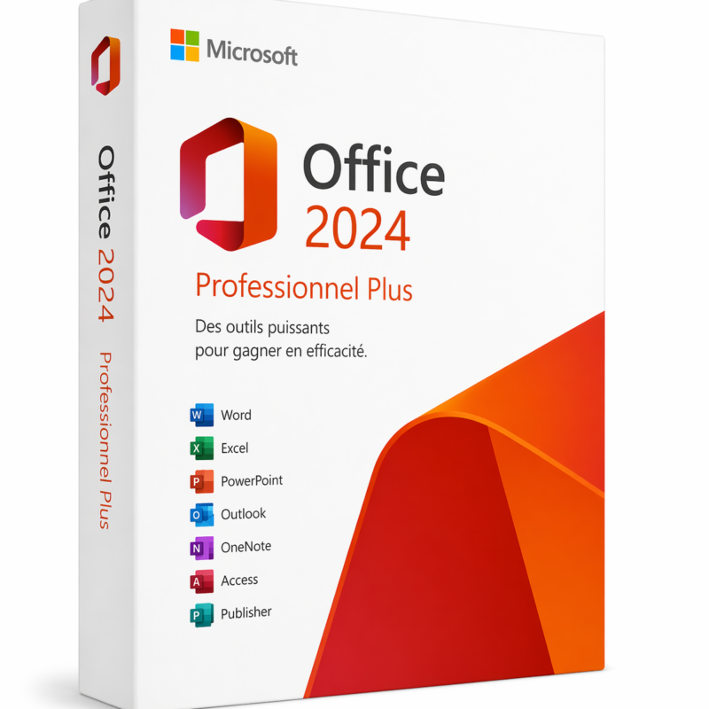 Office 2024 professionnel plus (Licence numérique)